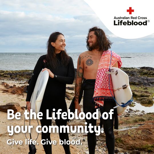 Give Blood in Marrickville